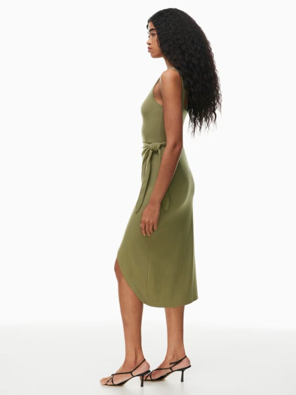 Wilfred Saturn Midi Dress Green - Picture 4 of 8